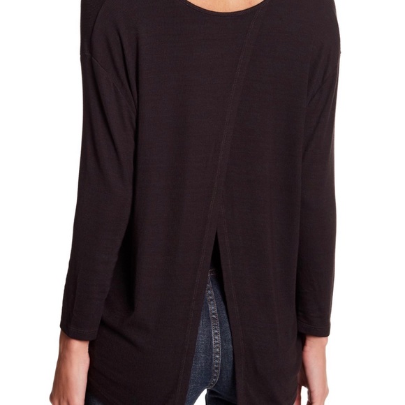 Michael Stars Ribbed Knit Top - Picture 2 of 4